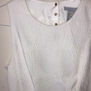 •H&M• white dress
